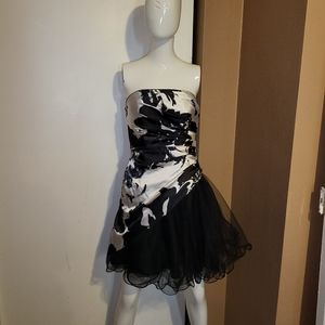 JUMP black and white lace tutu dress